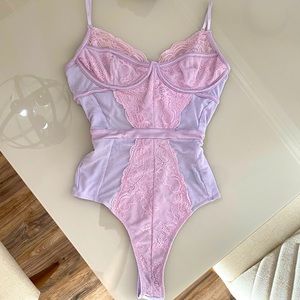 AFRM Lavender Bodysuit/Teddy